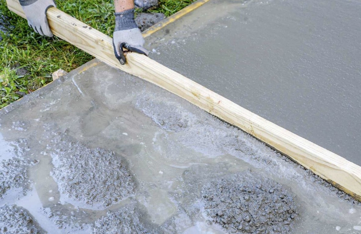 Professional concrete finishing work in El Centro, CA